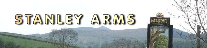 The View Looking From The Stanley Arms Towards Shutlingslow Near Macclesfield Forrest