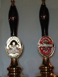 Picture of the CAMRA Quality Real Ale Served at The Stanley Arms Hotel and Restaurant, Macclesfield, Cheshire, UK